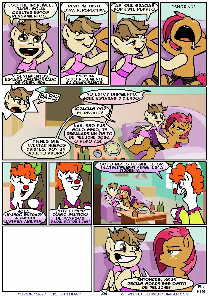 Ellos se Juntan en Cumpleaños