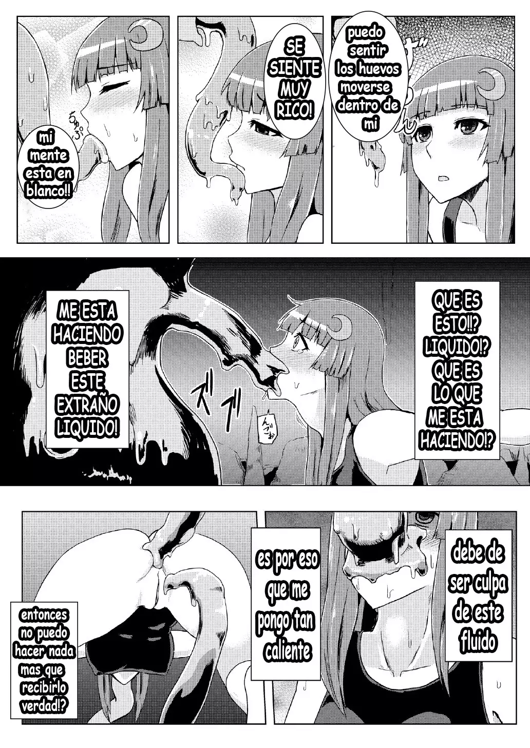 ] Sukumizu Patchouli Shokushu Jigoku | Patchouli en Ropa de Baño y El Infierno de Tentaculos