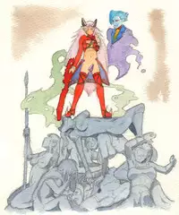 [pink-noise (Mizuiro Megane)] Holy&Beast ~Seijo to Ookami~ (Queen's Blade)