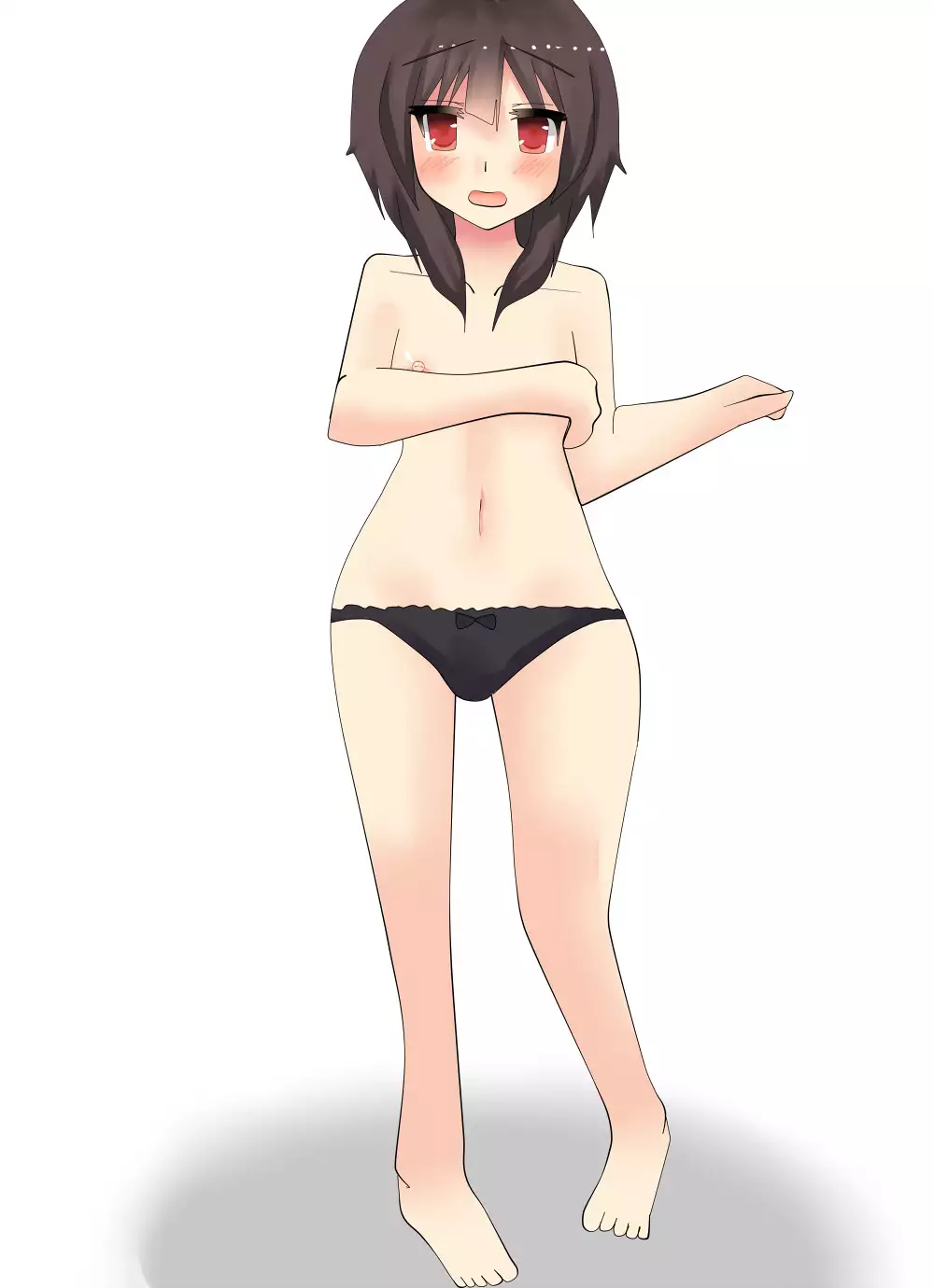 Megumin Ugoira Illust Tsumeawase