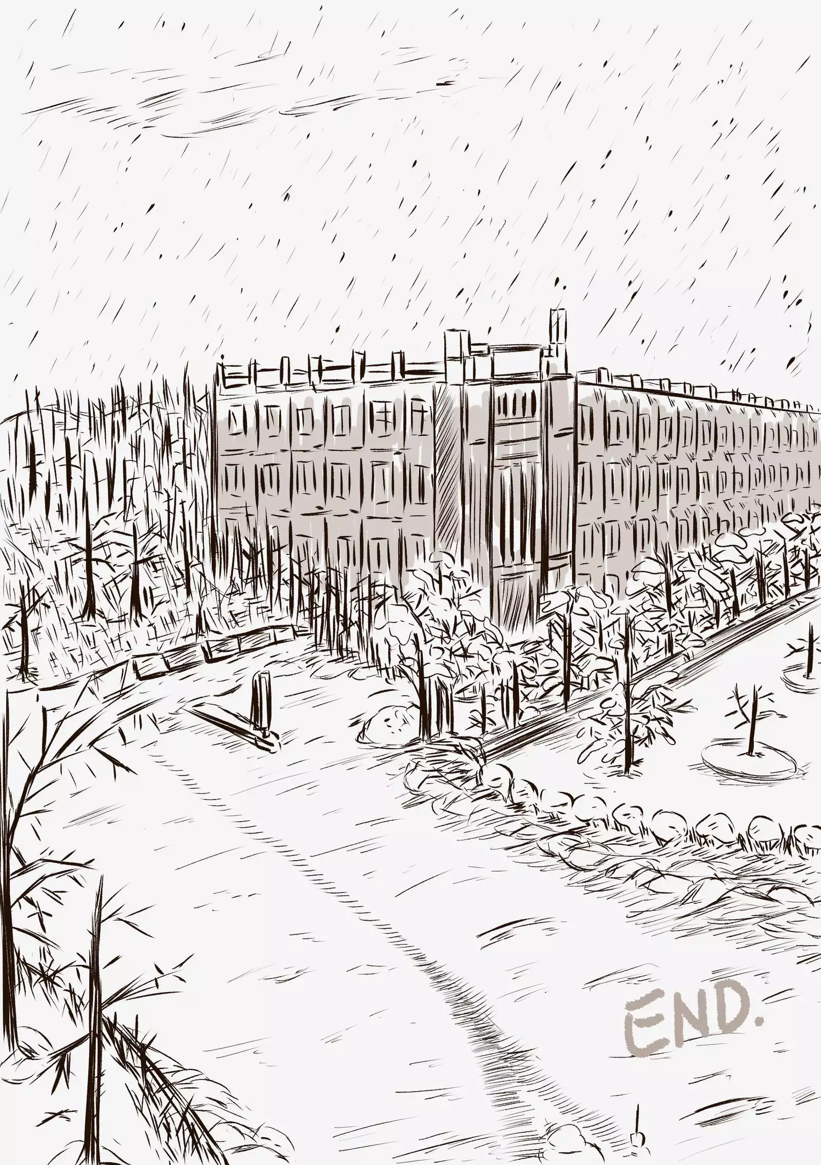 white night with teacher