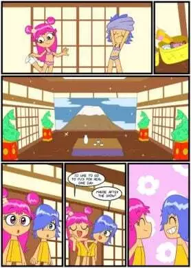 Towel Trouble- Xierra099 [Puffy AmiYumi]