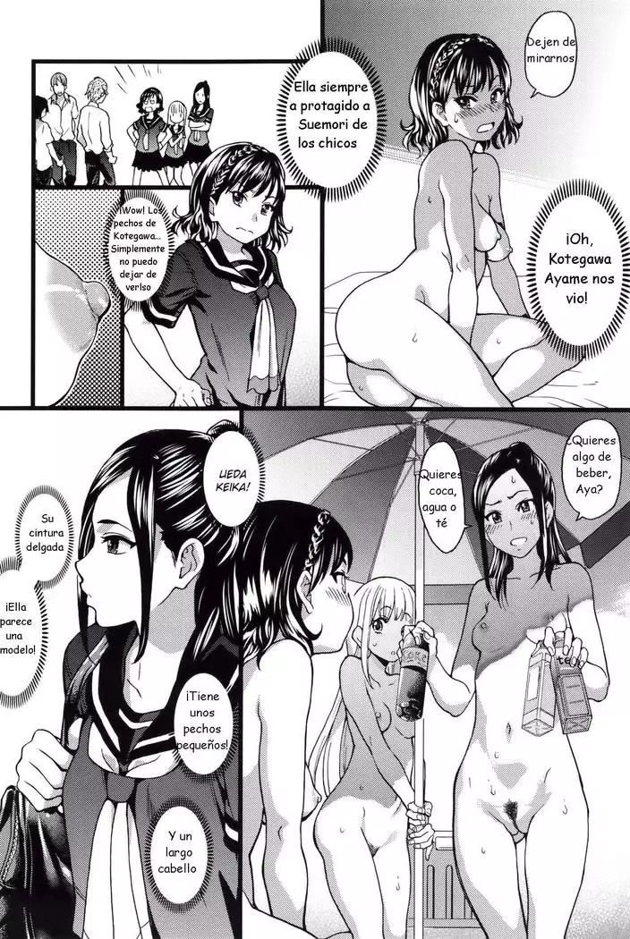 Nudist Beach ni Syuugaku Ryokoude!! - In school trip to the nudist beach!! | ¡Viaje de estudios a la playa nudista!