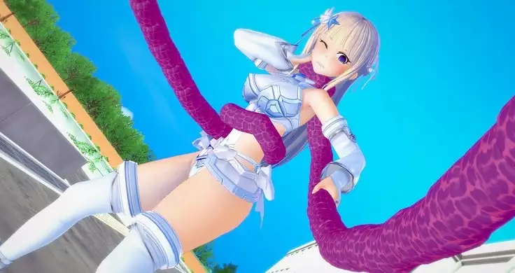Pure White Fighting Princess Luminaria Collection First Episode