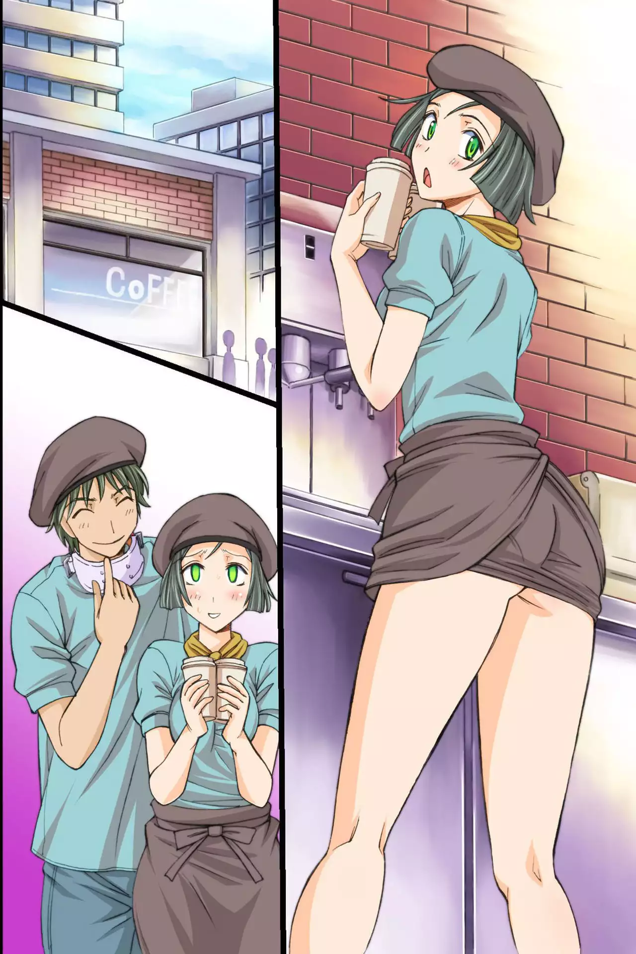 Itsudemo Dokodemo Onnanoko Ni Kodane Wo Chunyusuru Koto Ga Mitomerareta Sekai