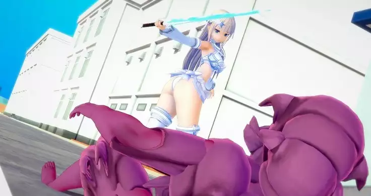 Pure White Fighting Princess Luminaria Collection First Episode