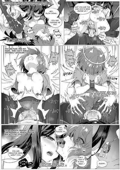 [Kataokasan] 2 Texas x Exusiai (Arknights) [English] [Decensored]