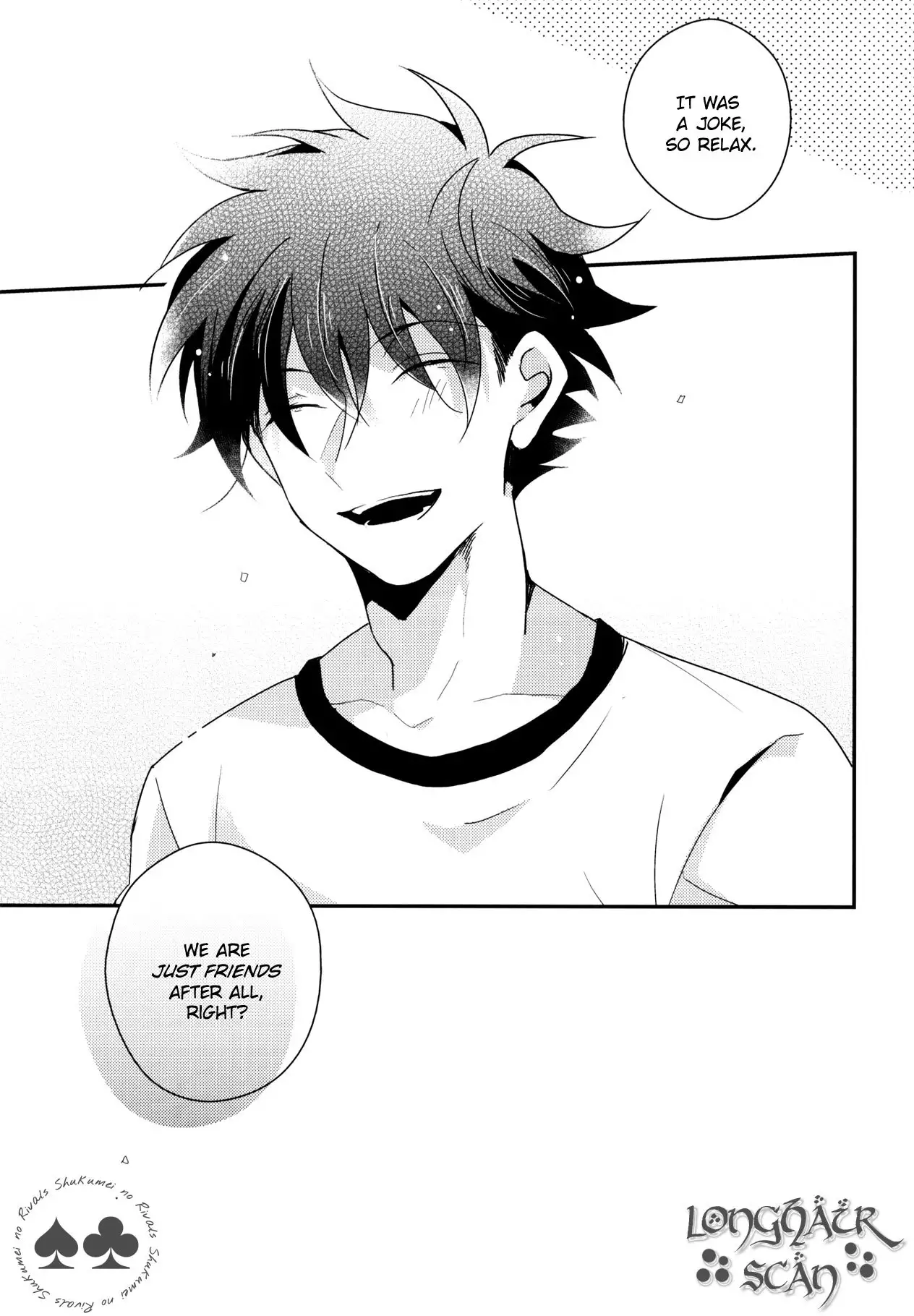 Tomodachi ja nakute ii yo.