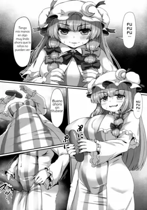 Patchouli no Shiriana Bon | A Book About Patchouli's Asshole. Spanish