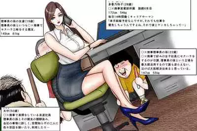 [Griver] Career woman wo nerau rijichou no dohentai mago futari + shiriai chuunen