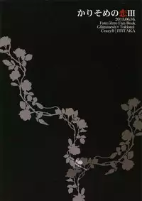 (Tokiomi Festival) [Crazy9 (Ichitaka)] Kari Some no Koi 3 (Fate/Zero)