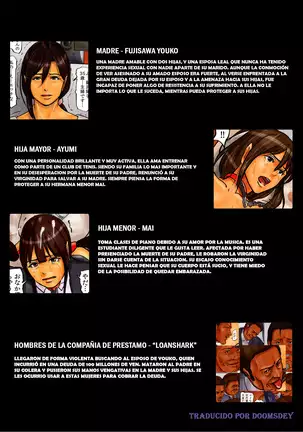 Mother and Daughters in a Cage 2 - Español