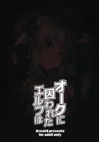 (COMIC1☆13) [Area14 (Kasei)] Orc ni Torawareta Elf wa [Chinese] [無邪気漢化組]