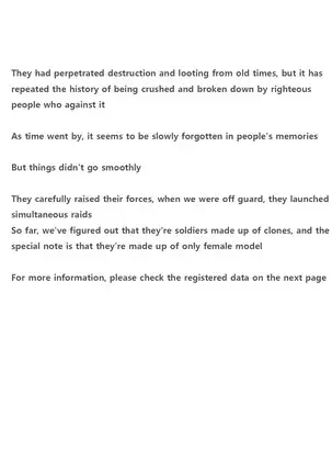 Female Combat Data Vol. 1