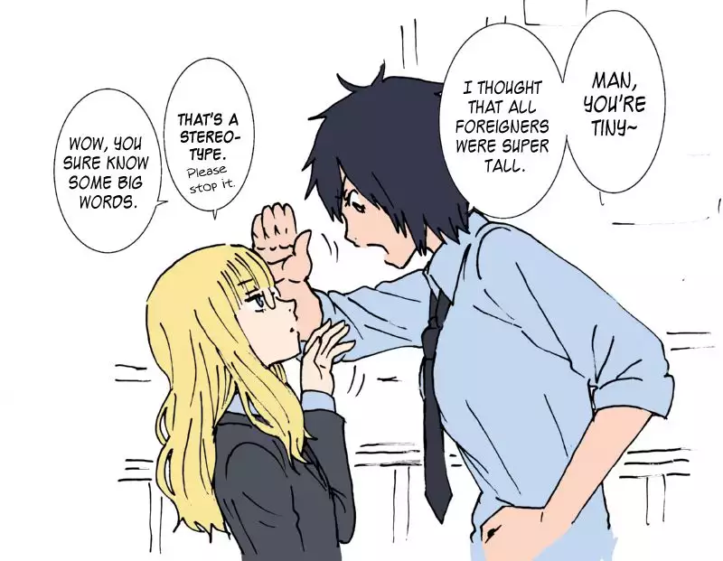 Gaijin-chan to Mushinkei Boyish-chan