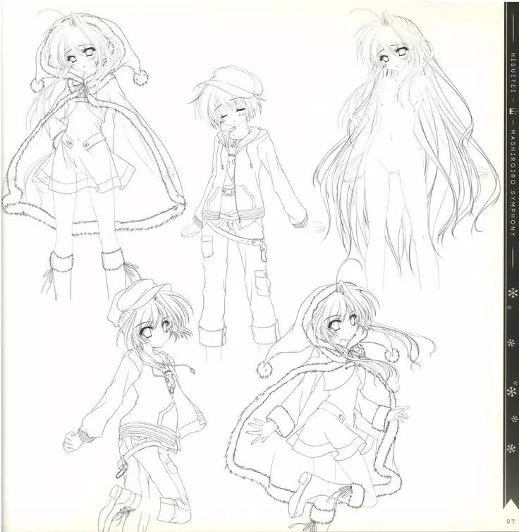 Mashiro-Iro Symphony illustration art book