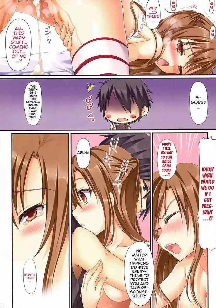 Cumming Inside Asuna 100% Raw