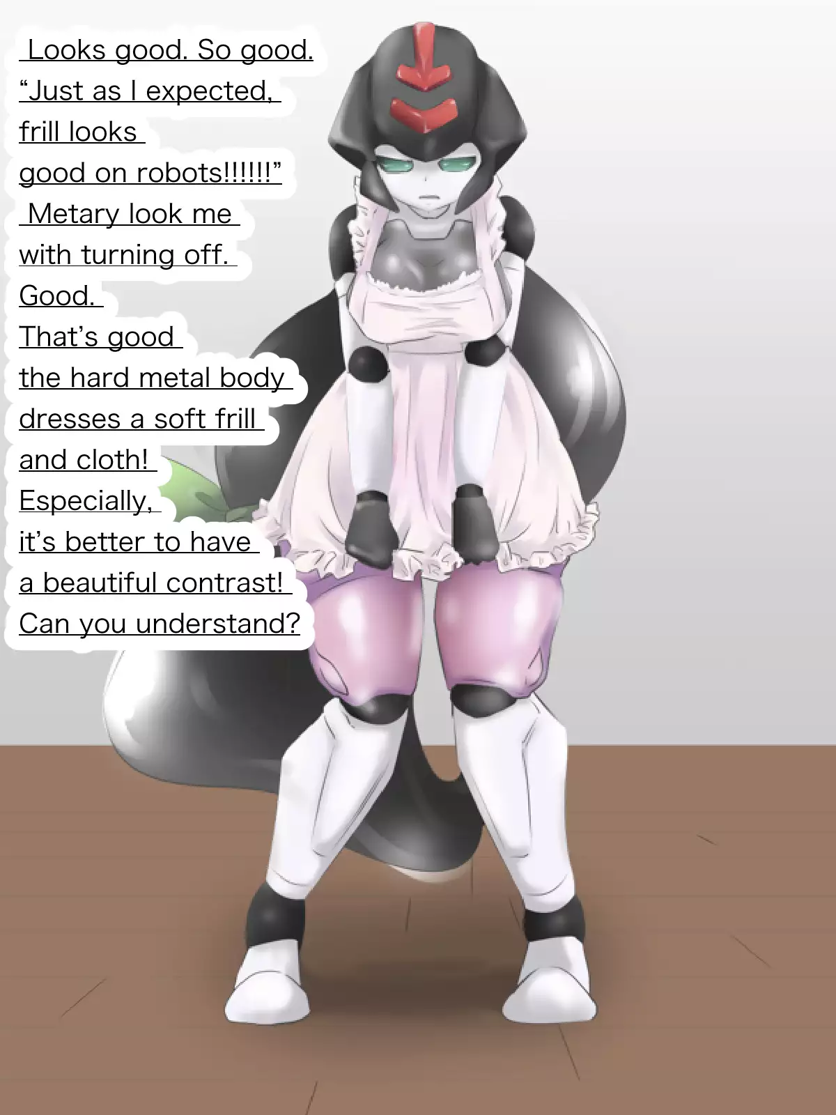 A ROBOT This Sexy Should Have MOE-AI To Match!!