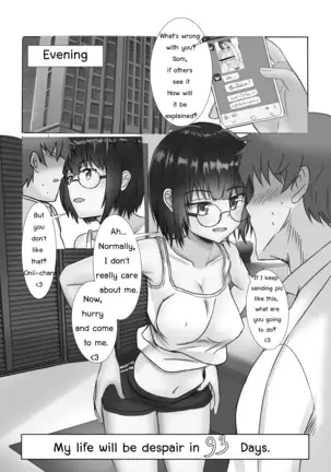 My Life Will Be Despair in 100 Days