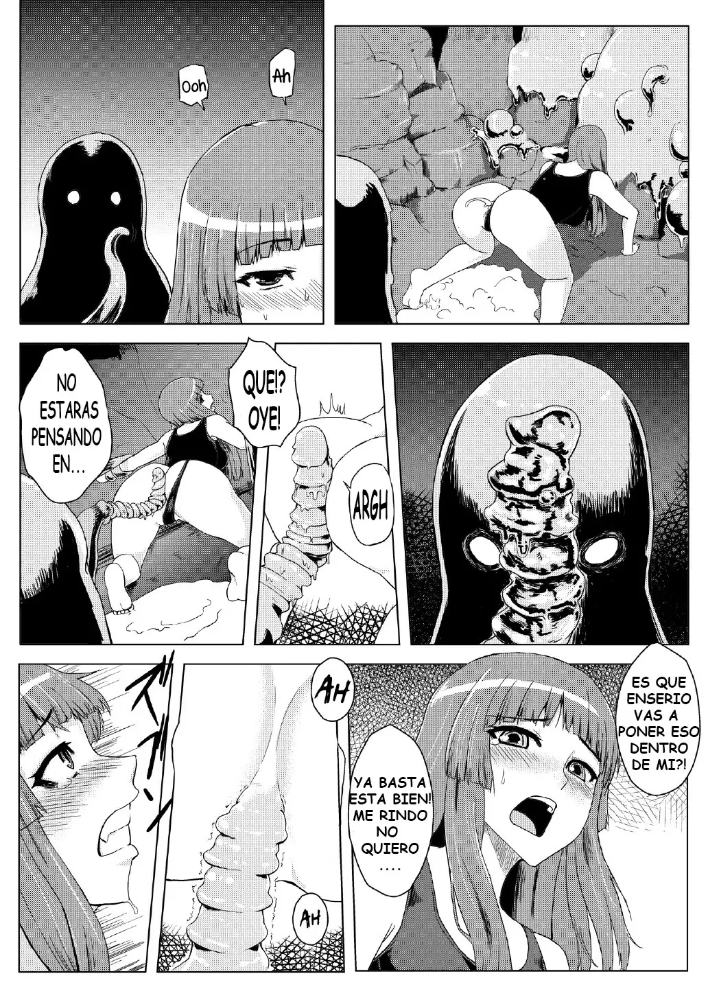 ] Sukumizu Patchouli Shokushu Jigoku | Patchouli en Ropa de Baño y El Infierno de Tentaculos