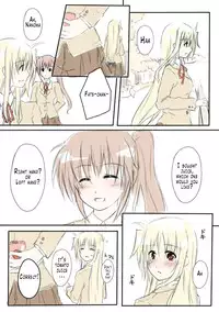 Hazukashii & Tomato Juice (Mahou Shoujo Lyrical Nanoha)[English][NanoFate]