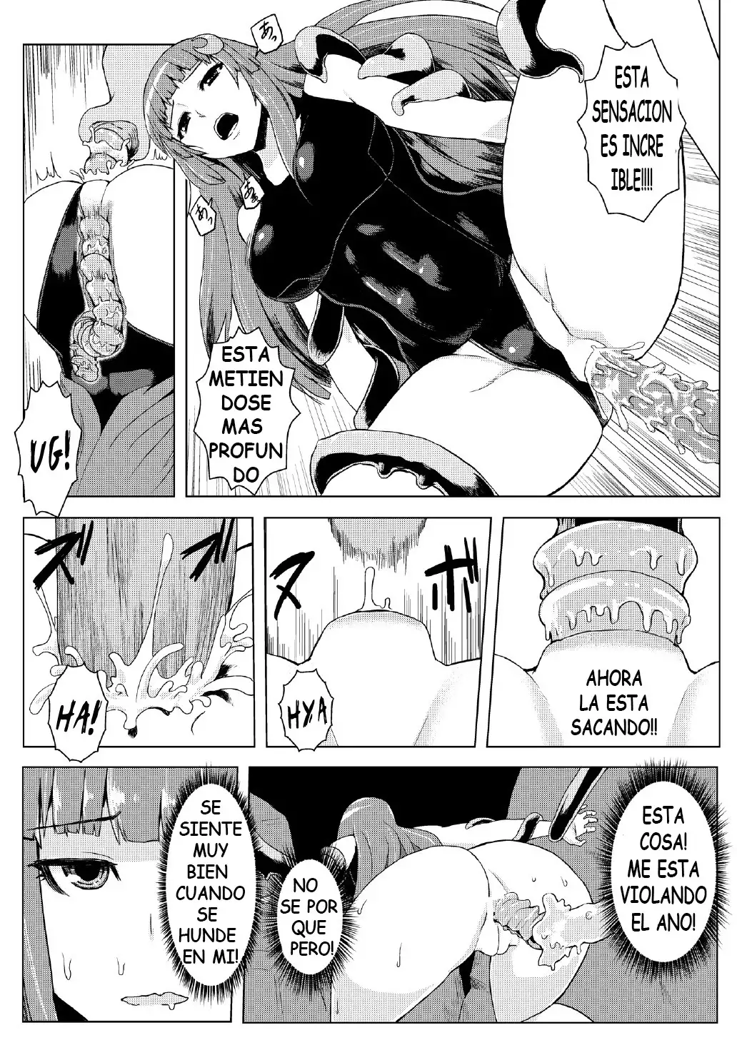 ] Sukumizu Patchouli Shokushu Jigoku | Patchouli en Ropa de Baño y El Infierno de Tentaculos