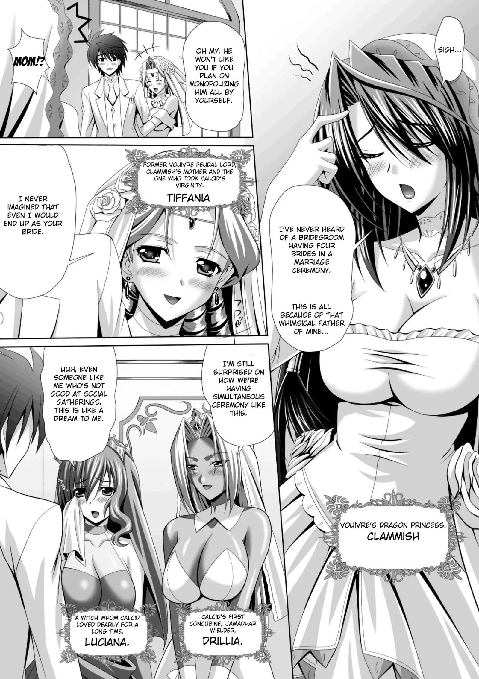 Harem Wedding The Sweet Honeymoon Ch. 1-6