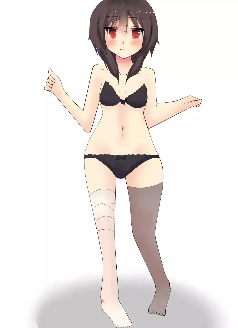 Megumin Ugoira Illust Tsumeawase