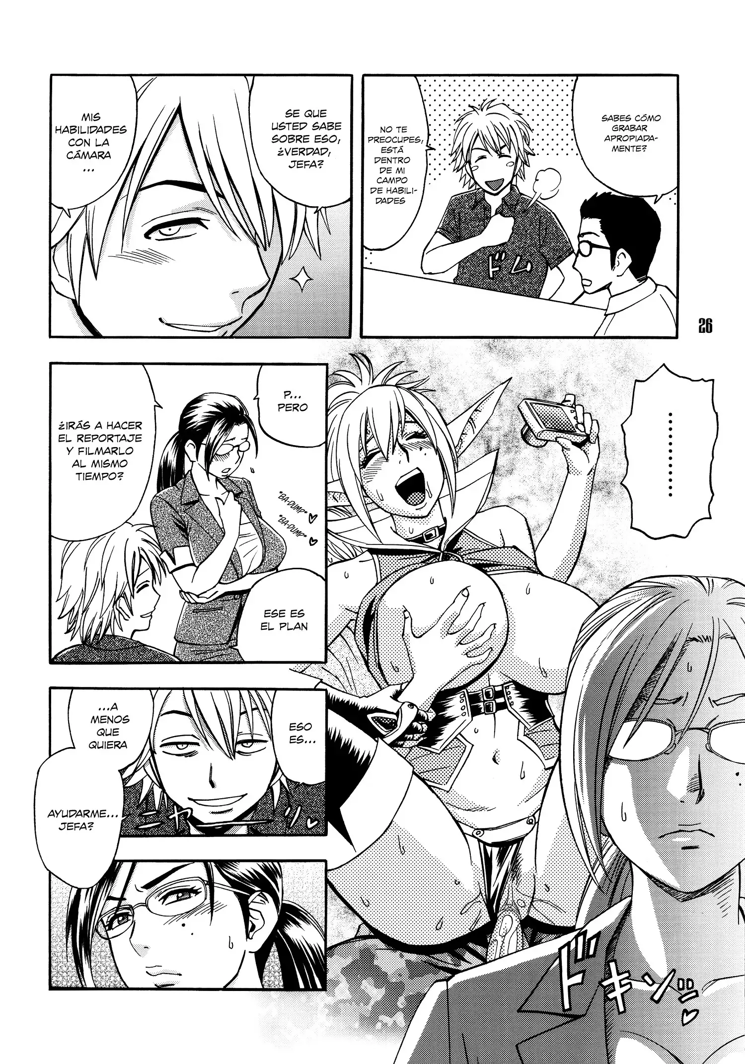 Bijin Henshuu-chou no Himitsu Hermosa Jefa Editora - Reporte Secreto