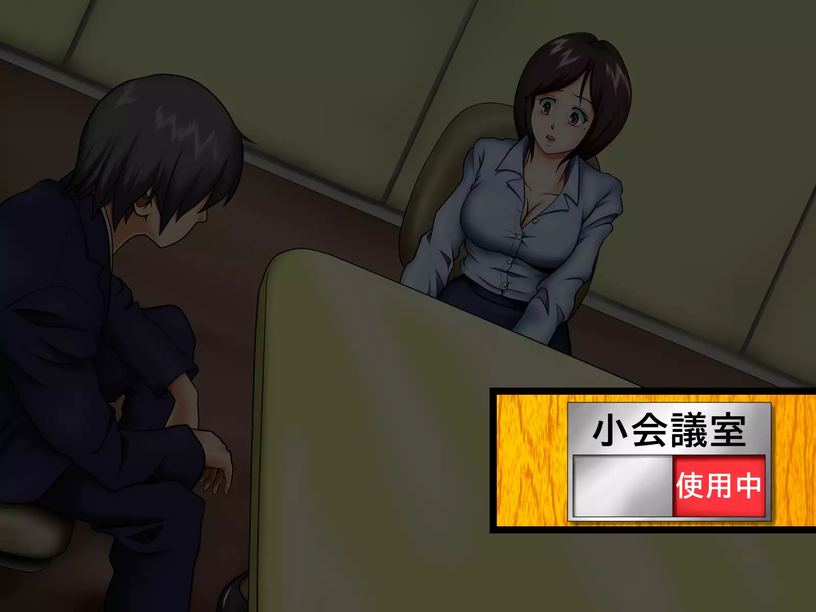 Sabishi Nizuma wa Seiyoku no Tsuyoi Otoko ga o Suki?