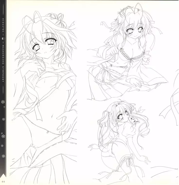 Mashiro-Iro Symphony illustration art book