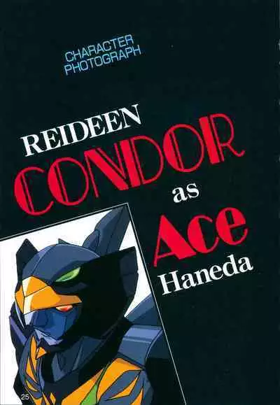 This is Animation Pocket- Chouja Reideen Character Book