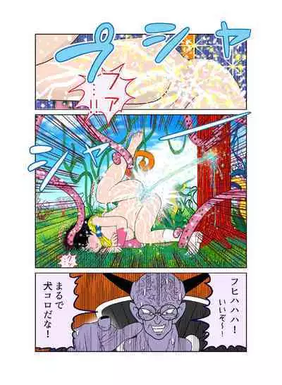 [riffle shuffle]Sawarite no Kuni Shippo no tsuita Sentoushuzoku (mesu) (Dragon Ball)