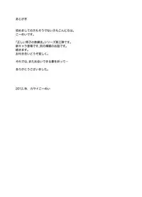 [KOWMEIISM (Kasai Kowmei)] Tadashii Danshi no Kyouren Hou (San) Souseiji