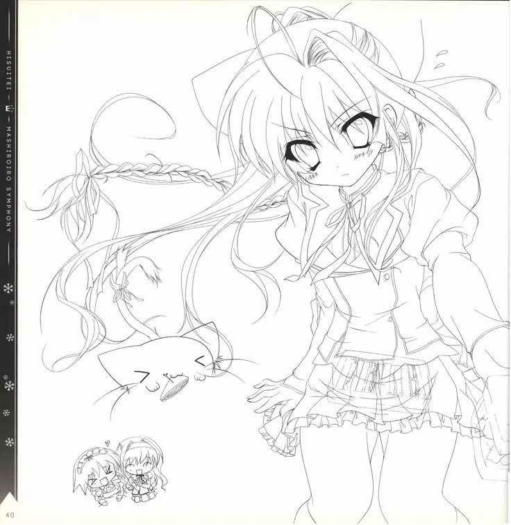 Mashiro-Iro Symphony illustration art book