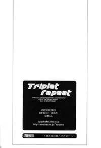 (COMIC1) [INFINITY DRIVE (Kyougoku Shin)] Triplet Repeat (Zero no Tsukaima)