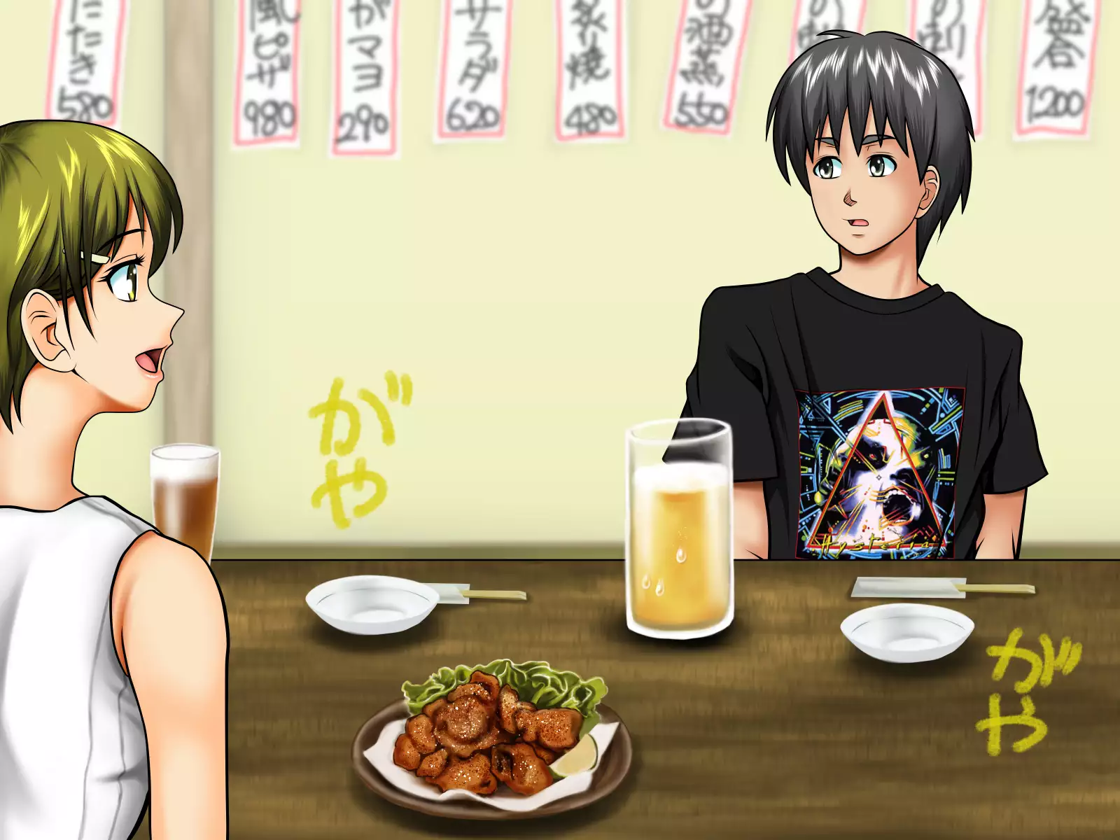 Sabishi Nizuma wa Seiyoku no Tsuyoi Otoko ga o Suki?