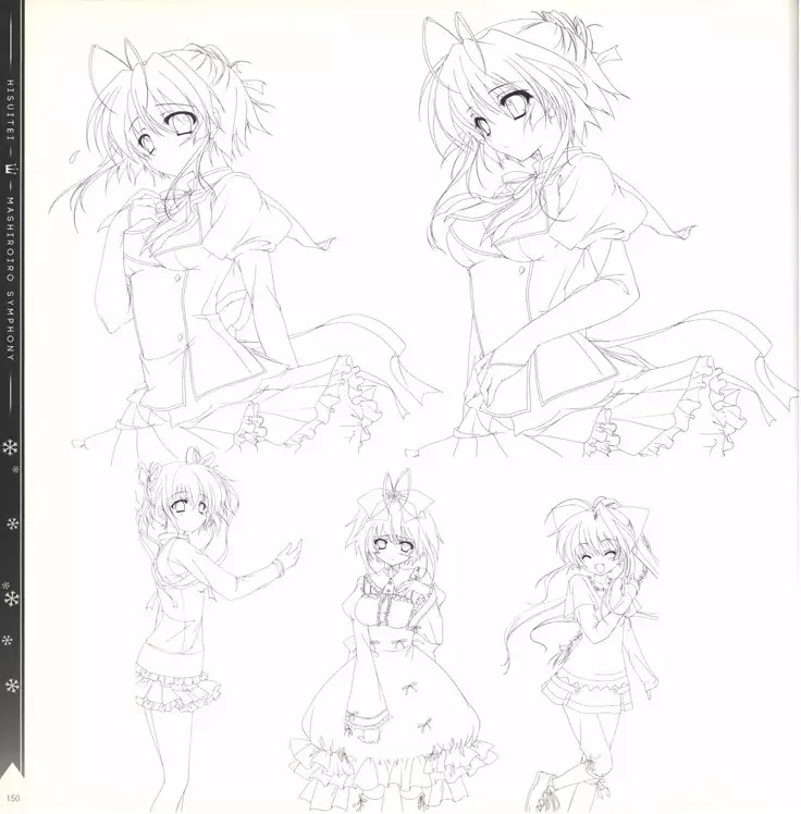 Mashiro-Iro Symphony illustration art book