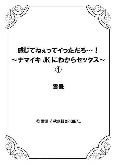 [Sekkei] Kanjitenee tte Itta daro...! ~Namaiki JK ni WakaraSex~ 1