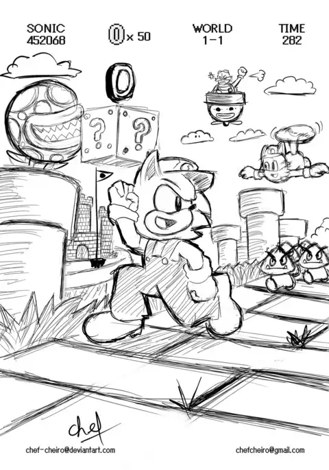 Sonic and The Magic Book