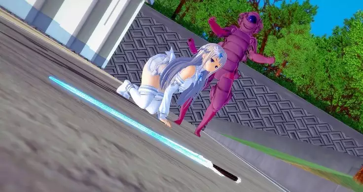 Pure White Fighting Princess Luminaria Collection First Episode