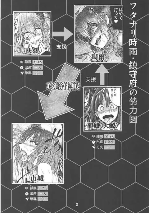 Futanari Shigure Yamashiro Kanochi Yasen Zenhan Sakusen