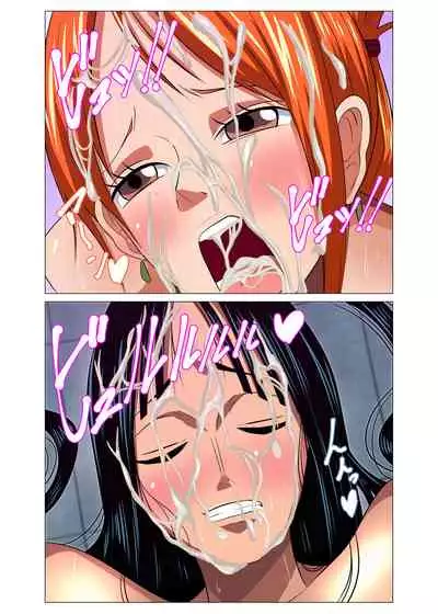 [Q Doujin] Onna Kaizoku ga Himitsu no Settai (One Piece) [Chinese] [紫苑汉化组]