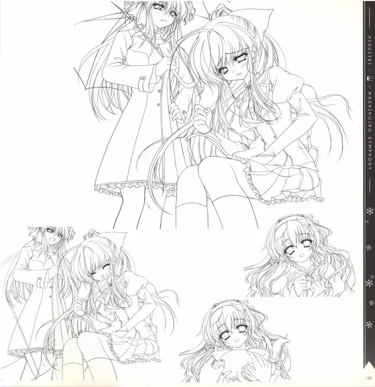 Mashiro-Iro Symphony illustration art book