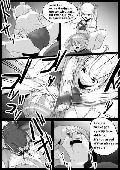 Girls Beat! Plus Rie vs Ayu & Mari