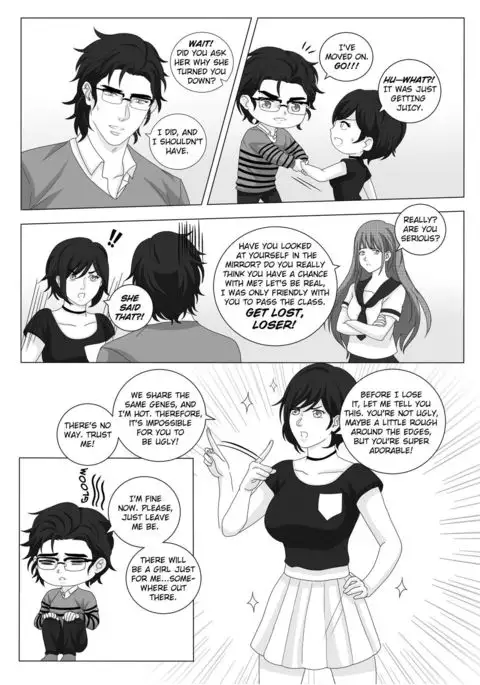 Fujoshi Trapped in a Seme's Perfect Body 3, 4