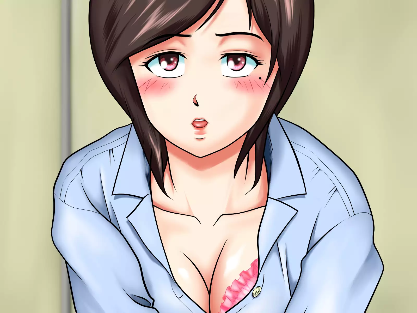 Sabishi Nizuma wa Seiyoku no Tsuyoi Otoko ga o Suki?