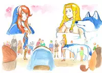 [pink-noise (Mizuiro Megane)] Holy&Beast ~Seijo to Ookami~ (Queen's Blade)