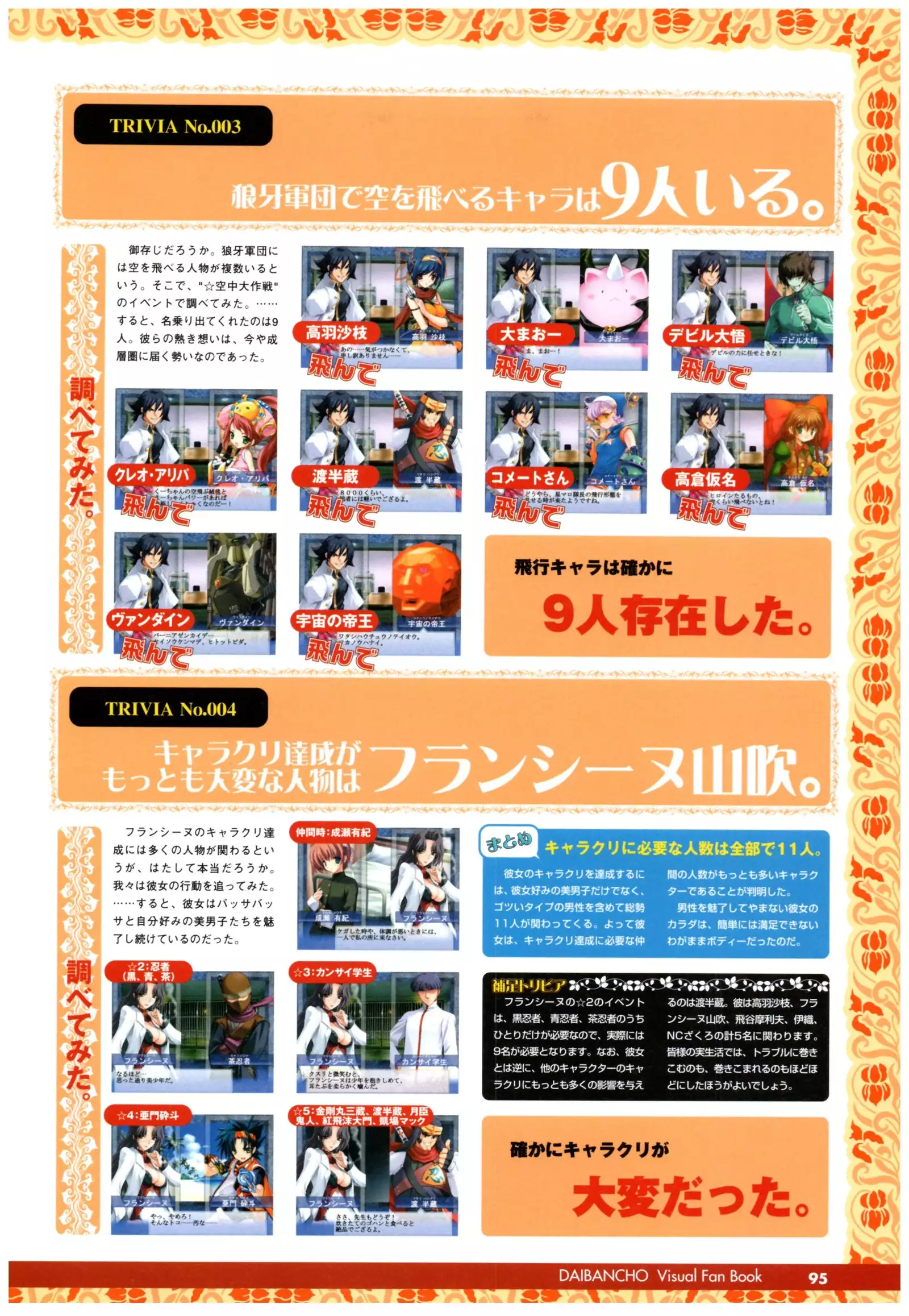 大番長 visual fan book