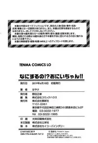 Nani Suru no!? Onii-chan!!